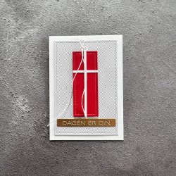 Die Place card A7 SBD647 Simple and basic 