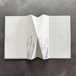 Die Mini slim folding card SBD648 Simple and basic 