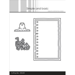 Die Torn paper SBD658 Simple and Basic 