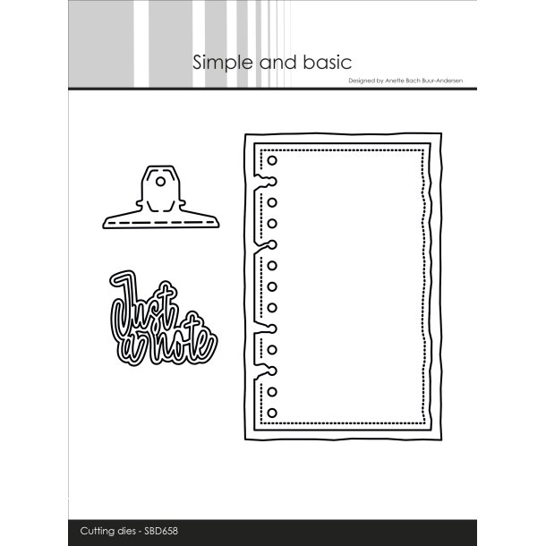 Die Torn paper SBD658 Simple and Basic FORUDBESTILLING P� LAGER D. 10/4 EFTERMIDDAG