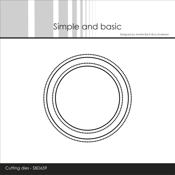 Die Round windows with pierced edge SBD659 Simple and Basic FORUDBESTILLING P� LAGER D. 10/4 EFTERMIDDAG
