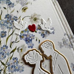 Die Wedding couple SBD667 Simple and Basic 