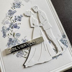 Die Wedding couple SBD667 Simple and Basic 