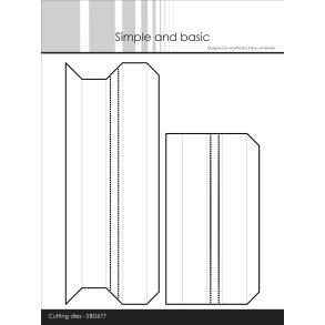 Die A6 Frames for shadowbox SBD677 Simple and Basic 