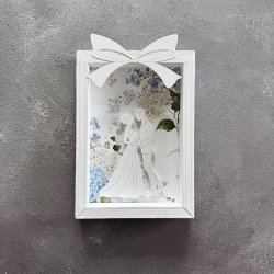 Die A6 Frames for shadowbox SBD677 Simple and Basic 