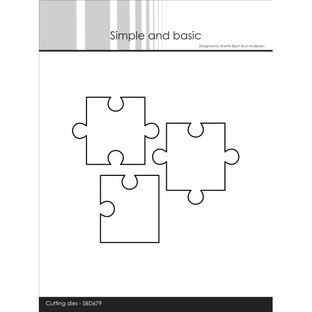 Die Puzzle MEGA SBD679 Simple and Basic 