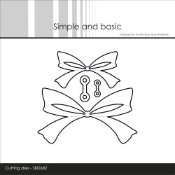 Die Big Bow SBD682 Simple and Basic