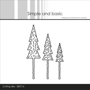 Die Small Pine trees SBD716 