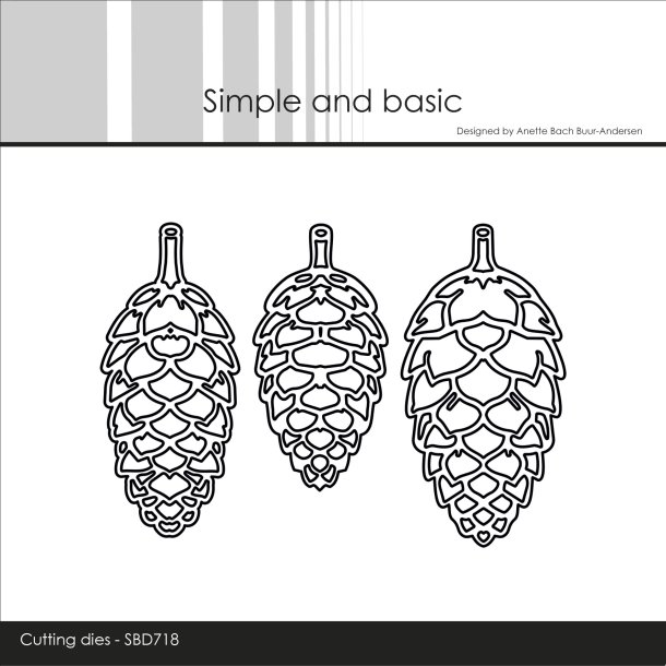 Die Pinecones - Outline SBD718 RESTORDRE TIL 4/11-26