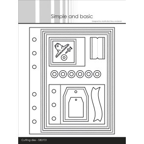 Die Album Journal Planner 1 SBD721 RESTORDRE TIL 4/11-26