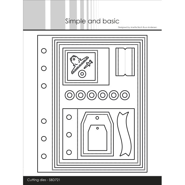 Die Album Journal Planner 1 SBD721 RESTORDRE TIL 4/11-26