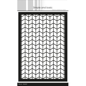 Stencil Chevron A5 SBM007