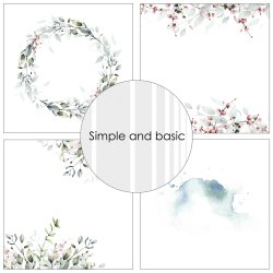 LS BESKRIVELSE Papirblok A sense of clarity 15x15cm SBP534 Simple and basic BESTILLINGSVARE