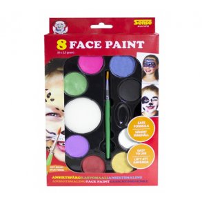 Sense Ansigtsmaling 8 farver a 3,5g.