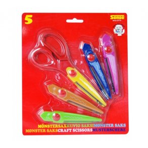 Sense Mnstersaks - 5 forskellige mnstre