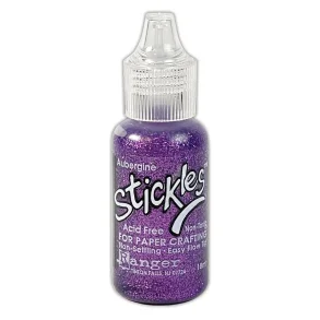 Stickles Aubergine glitterlim 18ml