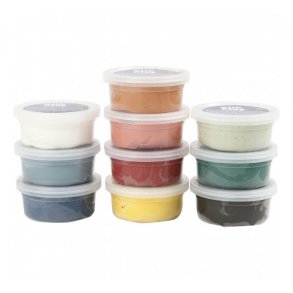 Silk Clay basic 3 -10 Stk Ass. farver