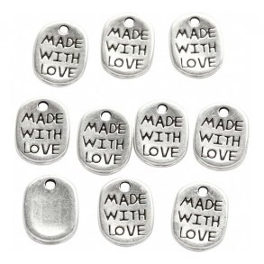 Smykkevedh�ng, Fors�lvet, 10 Stk. 