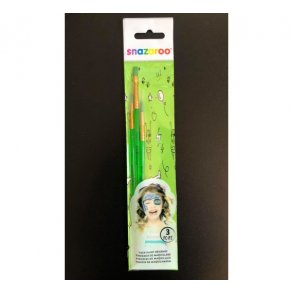 Snazaroo - pensler til ansigtsmaling 3 stk.