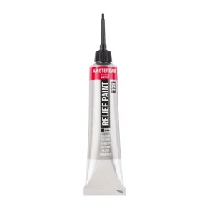 Relief paint tube 20 ml Silver 800