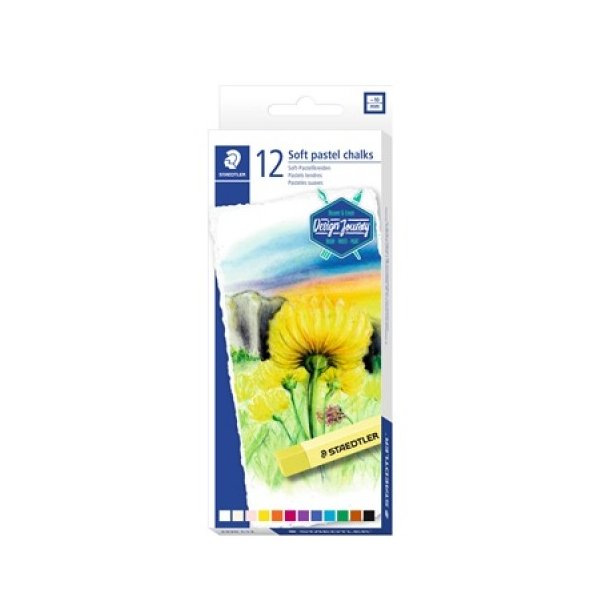 Soft pastel chalks 12stk