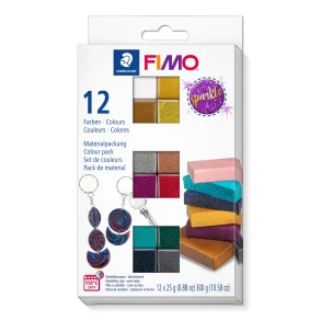 Fimo Colour pack 8013 Sparkle 12x25g