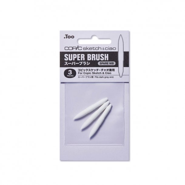 Copic Super Brush nibs 3 stk