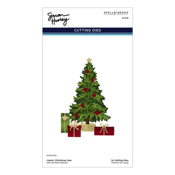 Die Classic Christmas Tree S5-665 Spellbinders RESTORDRE