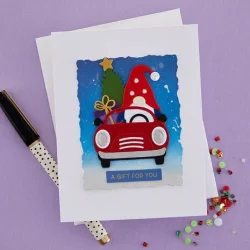 Die Gnome Drive Holiday S4-1297 Spellbinders
