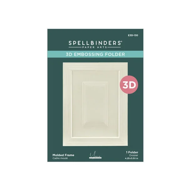 Molded Frame 3D Embossing Folder (E3D-130)