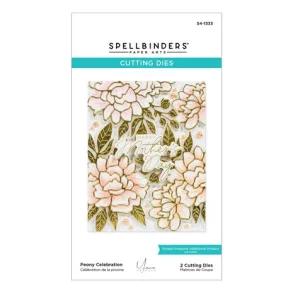 Die Peony Celebration S4-1333 Spellbinders