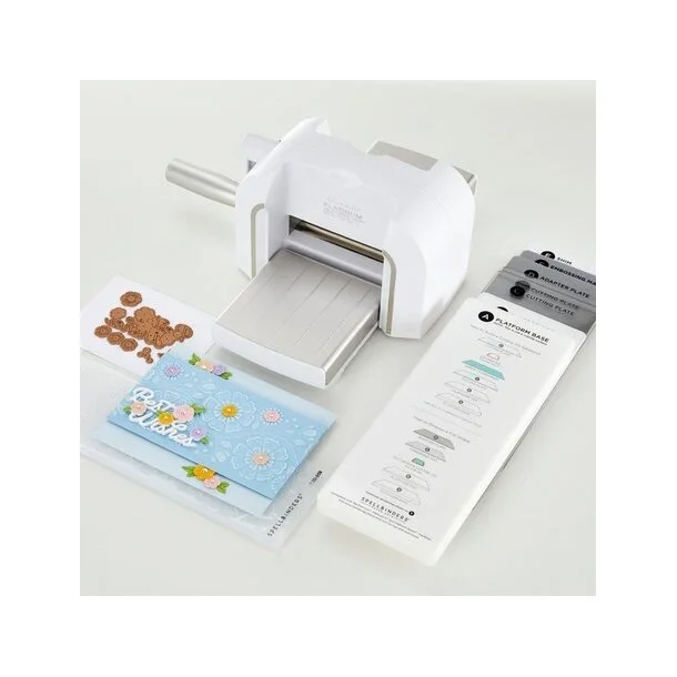 Spellbinders Platinum Scout Die Cutting and Embossing Machine White