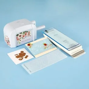 Spellbinders Platinum Scout Die Cutting and Embossing Machine Blue Mist