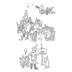 ay Cheese Classic Pooh Birthday BetterPress Bundle (BD-0986) Spellbinders