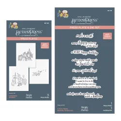 ay Cheese Classic Pooh Birthday BetterPress Bundle (BD-0986) Spellbinders