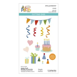 Die Say Cheese Classic Pooh Birthday Etched Accessories (S4-1476)