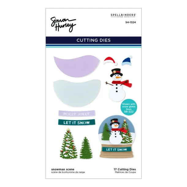 Die Snowman Scene S4-1324 Spellbinders