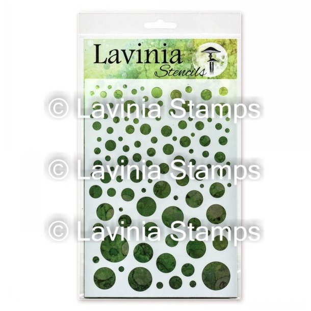 White Orbs - Lavinia Stencils 15x20cm