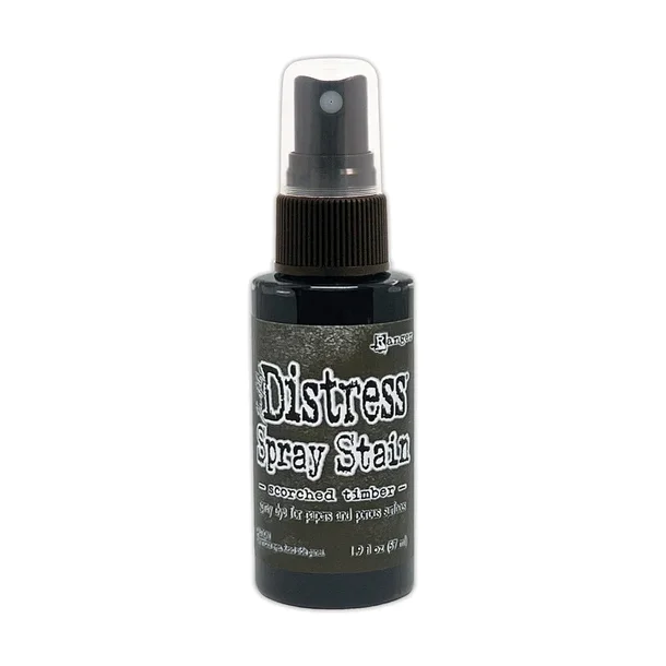 Tim Holtz distress spray stain 57ml - Scorched Timber