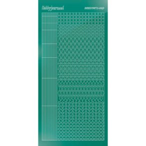 Dot Stickers serie 9 Julegr�n S20