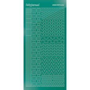 Dot Stickers serie 12 Julegr�n S12