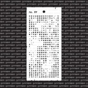Stencil No. 87 gummiapan 10x 21cm FORUDBESTILLING