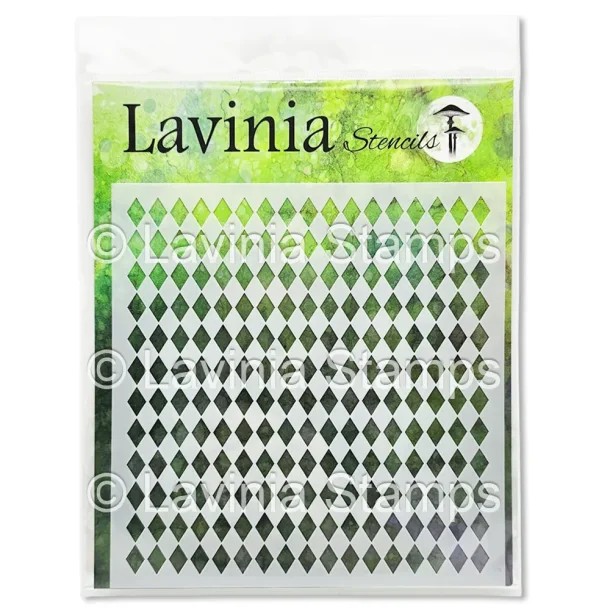 Diamond Chequerboard - Lavinia Stencils