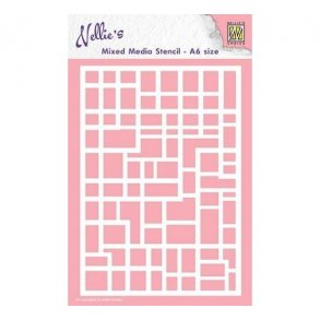 Stencil NS MIXED MEDIA A6 