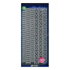 Sticker 7081 glitter sort S10