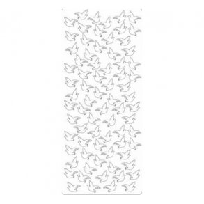 Stickers 0074 mini duer s�lv S2