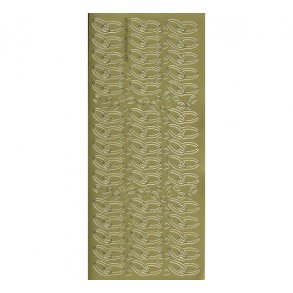 Stickers 087 dobbetlringe guld S15