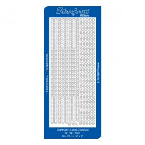 Stickers 1003 kant s�lv S4