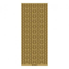 Stickers 1023 borter guld S3