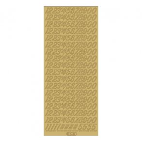 Stickers 1032 tal guld S6